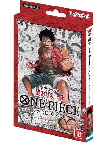 ONE PIECE DECK STRAW HAT CREW [ST-01]