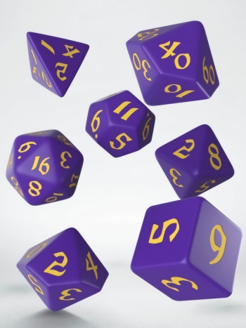 Clásicos Rúnicos Púrpura y Amarillo Set(7)