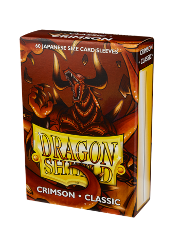 Fundas Dragon Shield Japanese Classic Crimson (60 Sleeves)