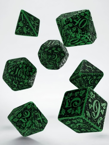 Forest 3D Verde y Negro Set(7)
