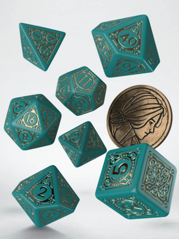The Witcher Triss. The Beautiful Healer Dice Set (7)