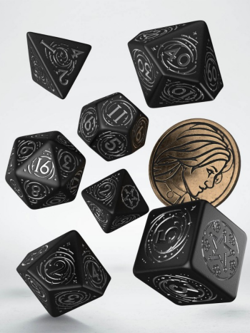 The Witcher Yennefer - The Obsidian Star Dice Set (7)